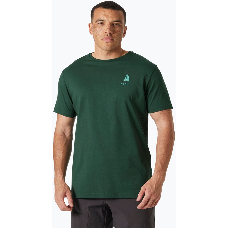 Pánské tričko Helly Hansen Shoreline 3.0 jungle green