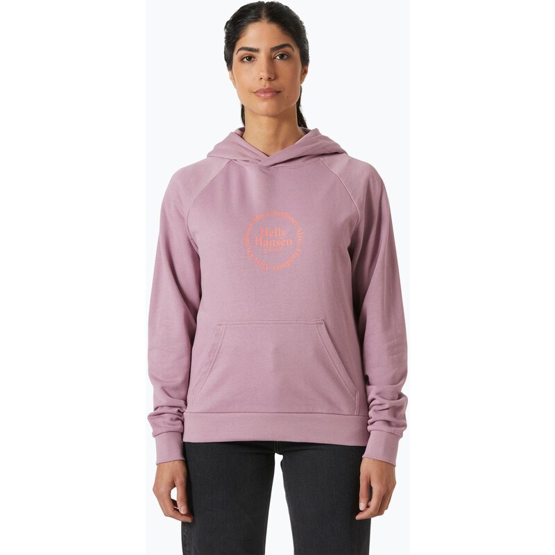Dámská mikina Helly Hansen Core Graphic Hoodie purple clay