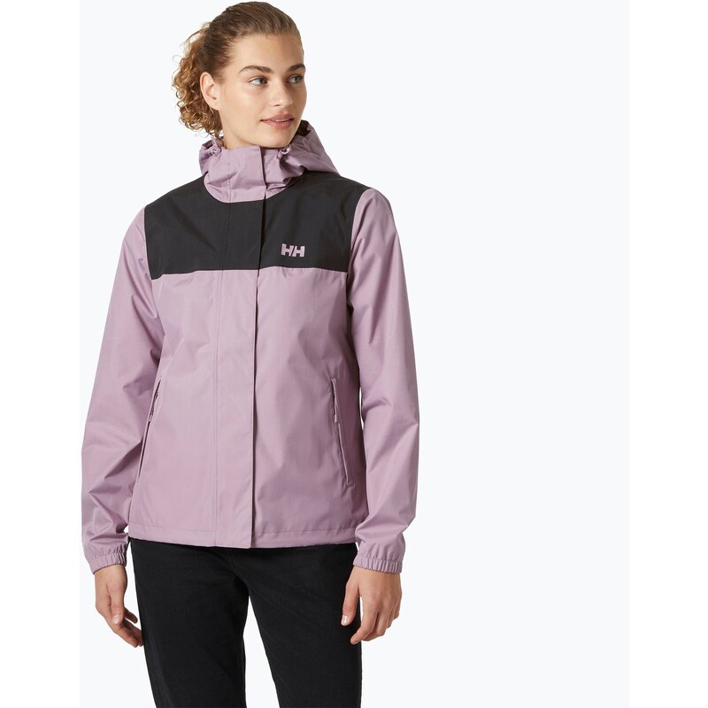 Dámská bunda do deště Helly Hansen Vancouver purple clay