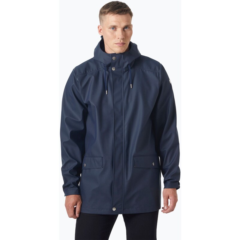 Pánský kabát Helly Hansen Moss Rain Coat navy