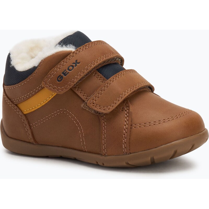Dětské boty Geox Elthan tobacco / dark yellow
