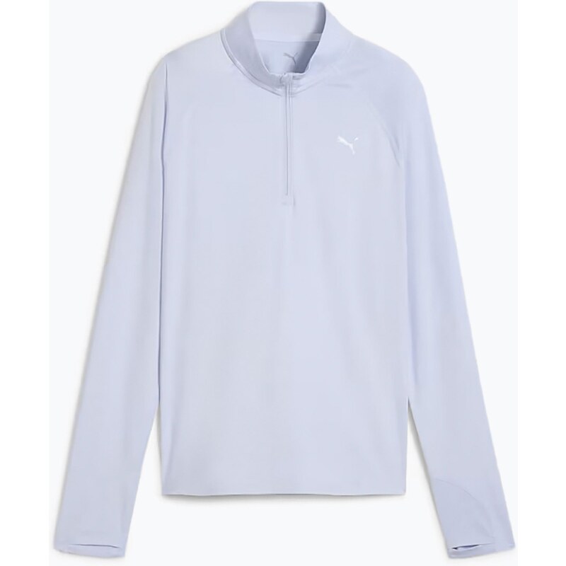 Dámská běžecká mikina PUMA Run Velocity Cloudspun 1/4 Zip cool
