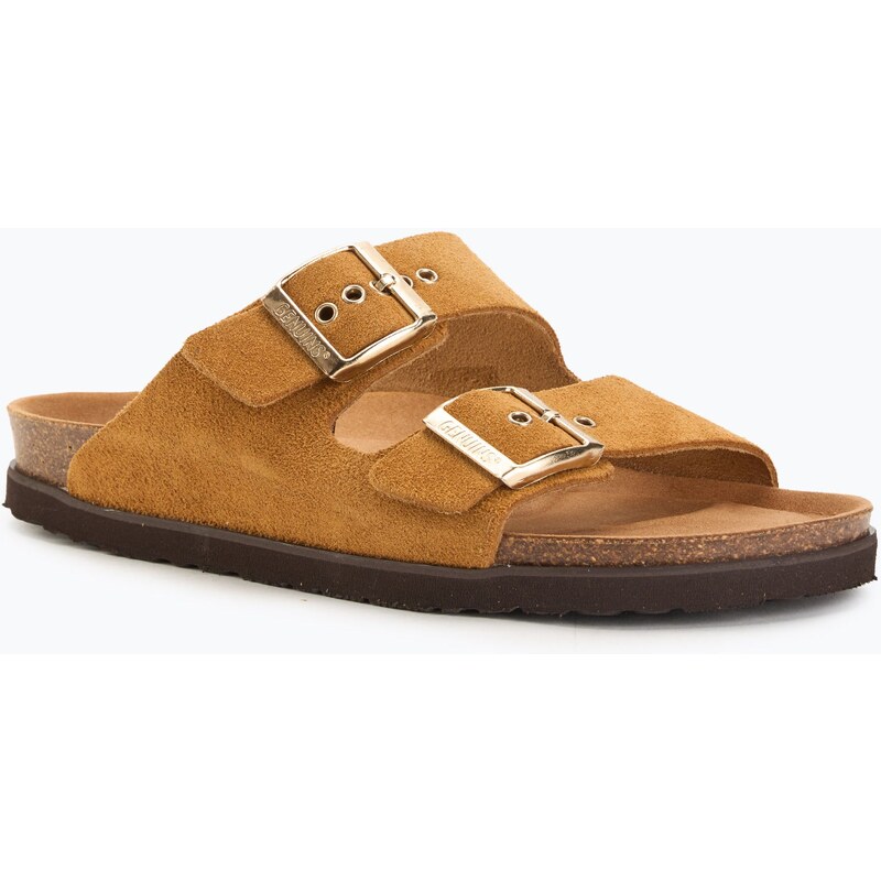 Dámské nazouváky Genuins Hawaii Velour camel
