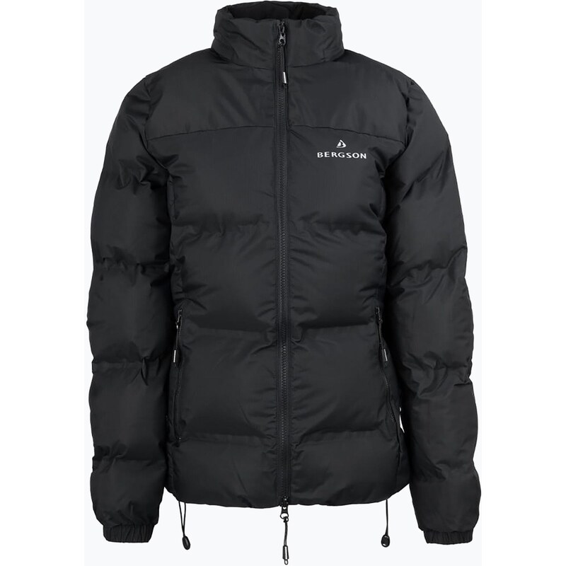 Dámská zateplená bunda BERGSON Snowy Wolf Micro-Therm černá