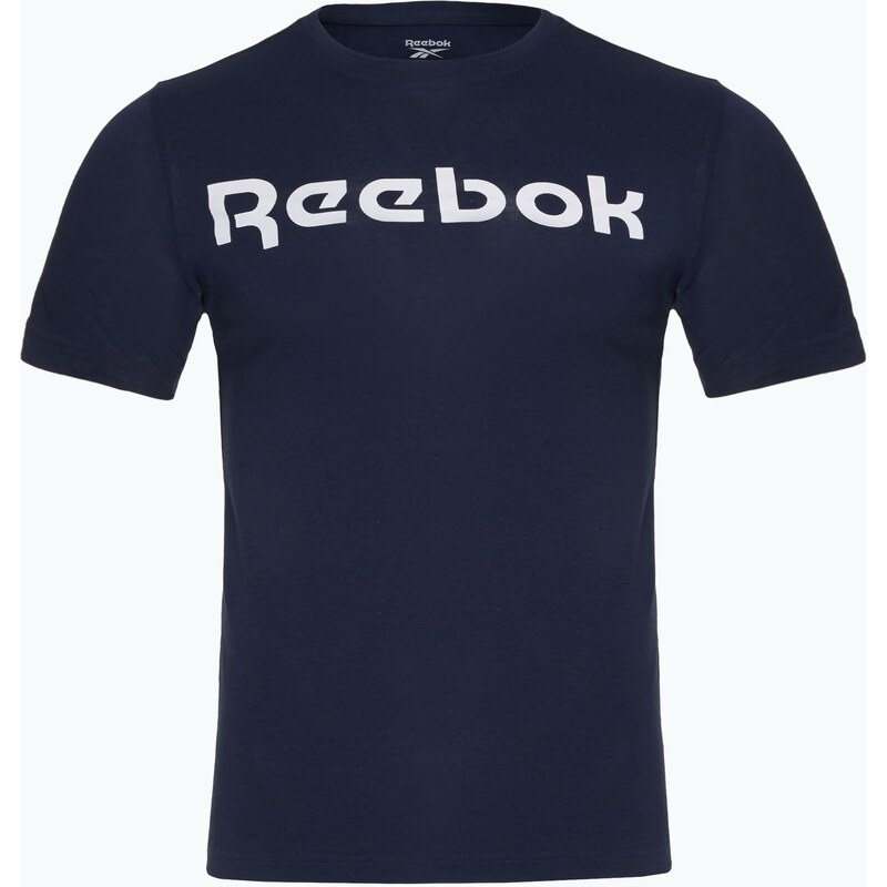 Pánské tričko Reebok Gs Linear Read Tee vecnav/white