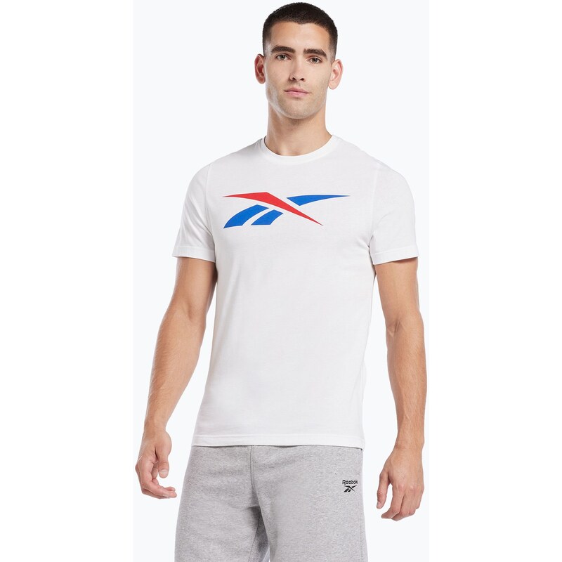 Pánské tričko Reebok Gs Vector Tee white/vecred/vecblu