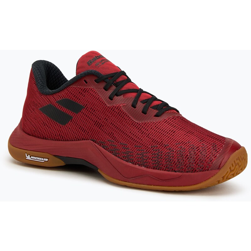 Pánské boty na badminton Babolat Shadow Spirit 2 black/ poppy