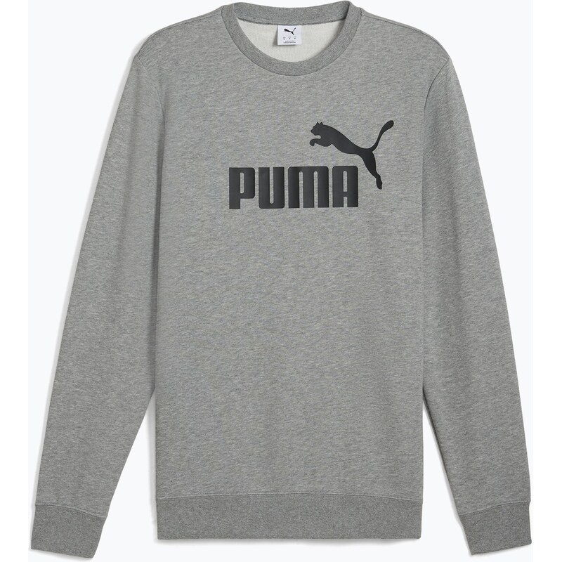 Pánská mikina PUMA ESS No. 1 Logo Crew TR medium gray heather