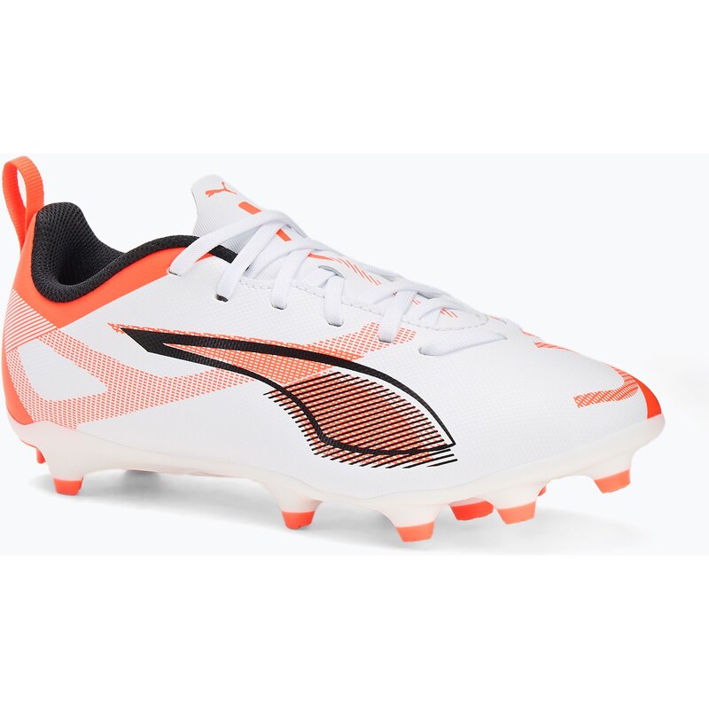 Dětské kopačky PUMA Ultra 5 Play FG/AG Jr puma white/puma black
