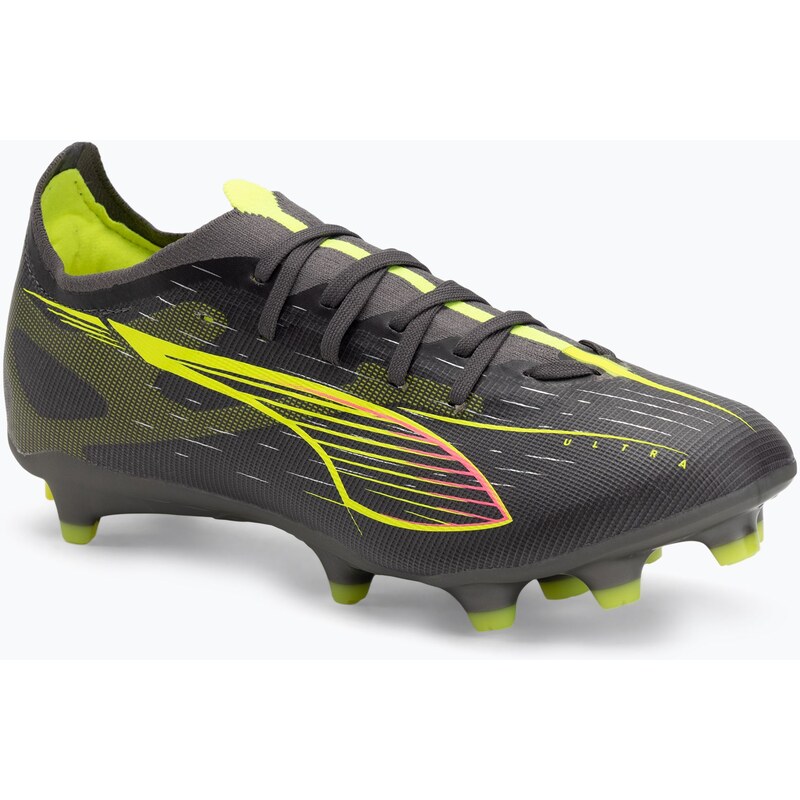 Pánské kopačky PUMA Ultra 5 Match FG/AG matte aged silver/yellow