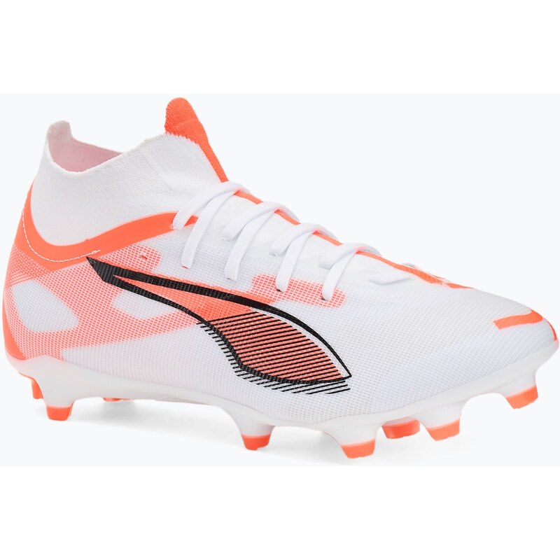Pánské kopačky PUMA Ultra 5 Match+ FG/AG puma white/puma black
