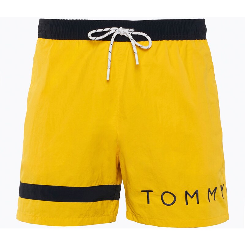 Pánské plavecké šortky Tommy Hilfiger Medium Drawstring marigold