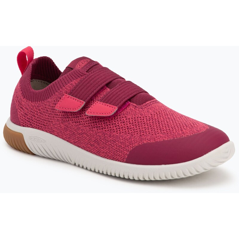 Juniorské boty KEEN Knx Knit Ds beaujolais/ raspberry