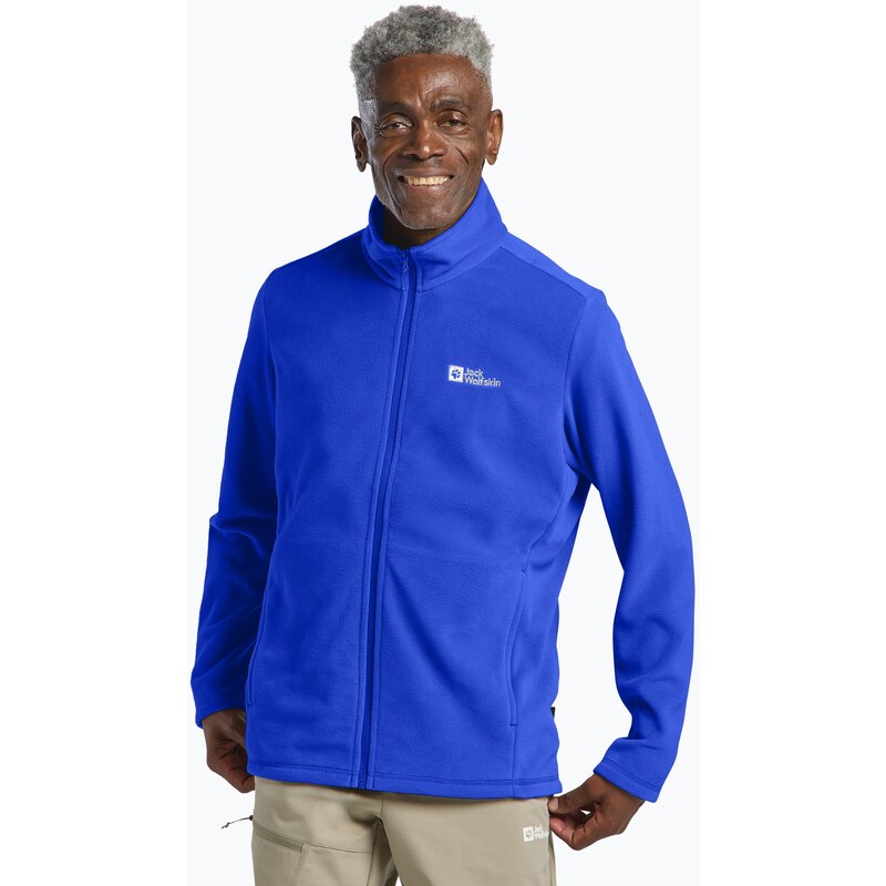 Pánská fleecová mikina Jack Wolfskin Taunus Fz vibrant blue