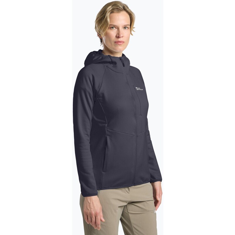 Dámská fleecová mikina Jack Wolfskin Kolbenberg Hooded Full Zip