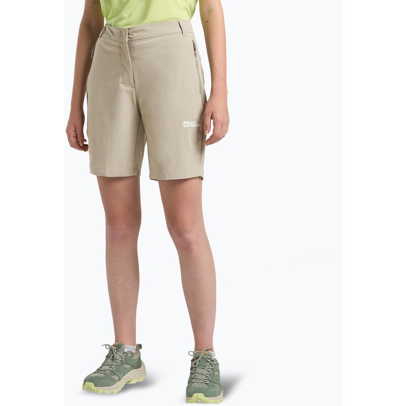 Dámské trekingové šortky Jack Wolfskin Hikeout stone