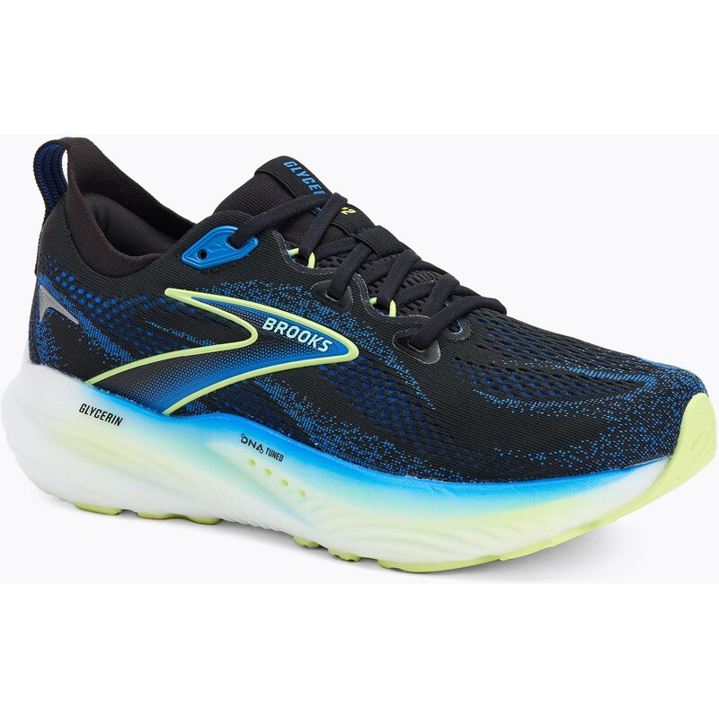 Pánské běžecké boty Brooks Glycerin 22 black/cobalt/neo yellow