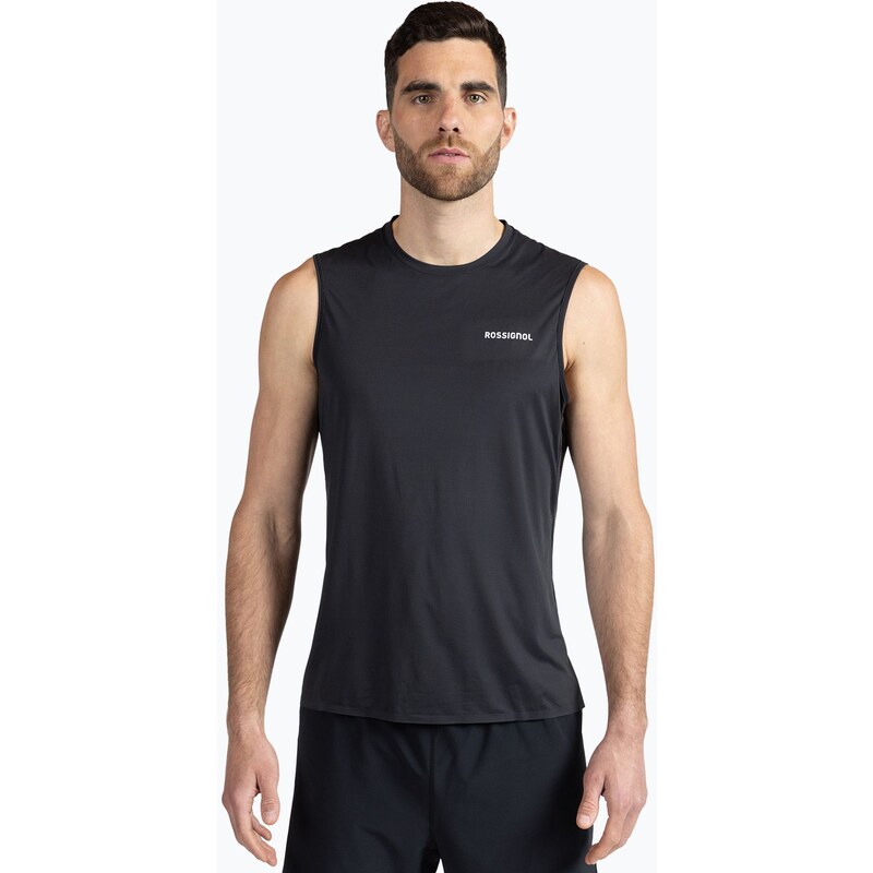 Pánské běžecké tílko Rossignol Sapa Tank black