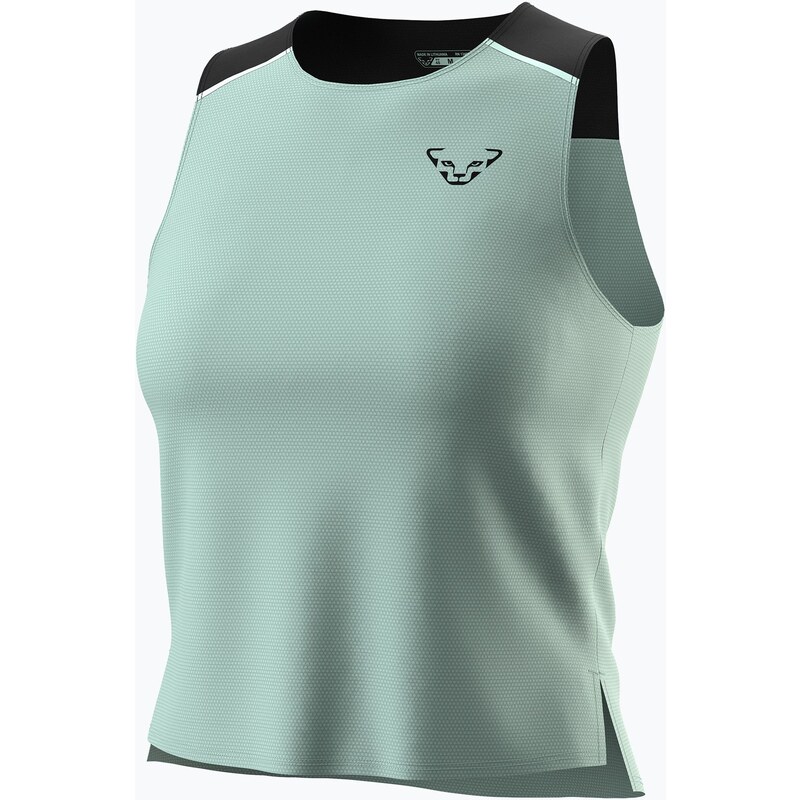 Dámské běžecké tričko DYNAFIT Sky Crop Top jadelite