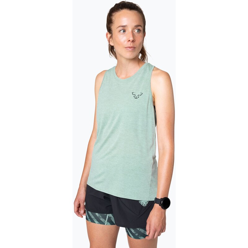 Dámské běžecké tričko DYNAFIT Trail Tank jadelite