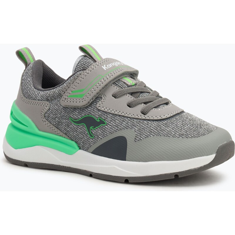 Dětské boty KangaROOS KD-Gym EV vapor grey/neon green