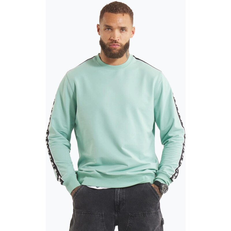 Pánská mikina Pitbull Tape Nugget Crewneck Sweatshirt light mint