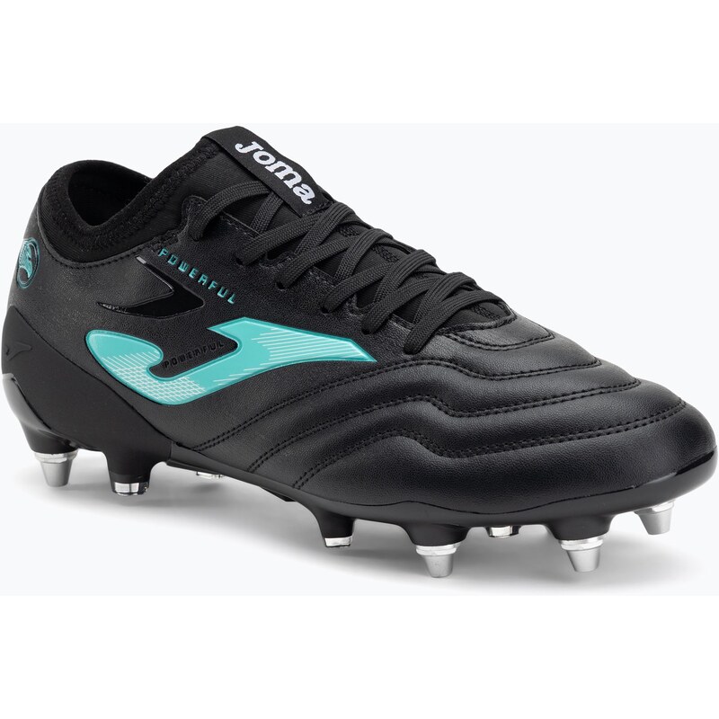 Pánské kopačky Joma Powerful SG black turquoise