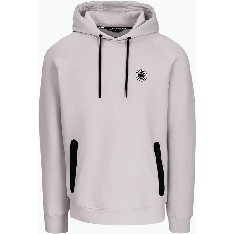Pánská mikina Pitbull Dogwood Hooded Sweatshirt white/blue
