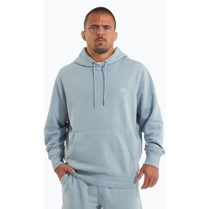 Pánská mikina Pitbull Lancaster 2 Hooded Sweatshirt washed blue