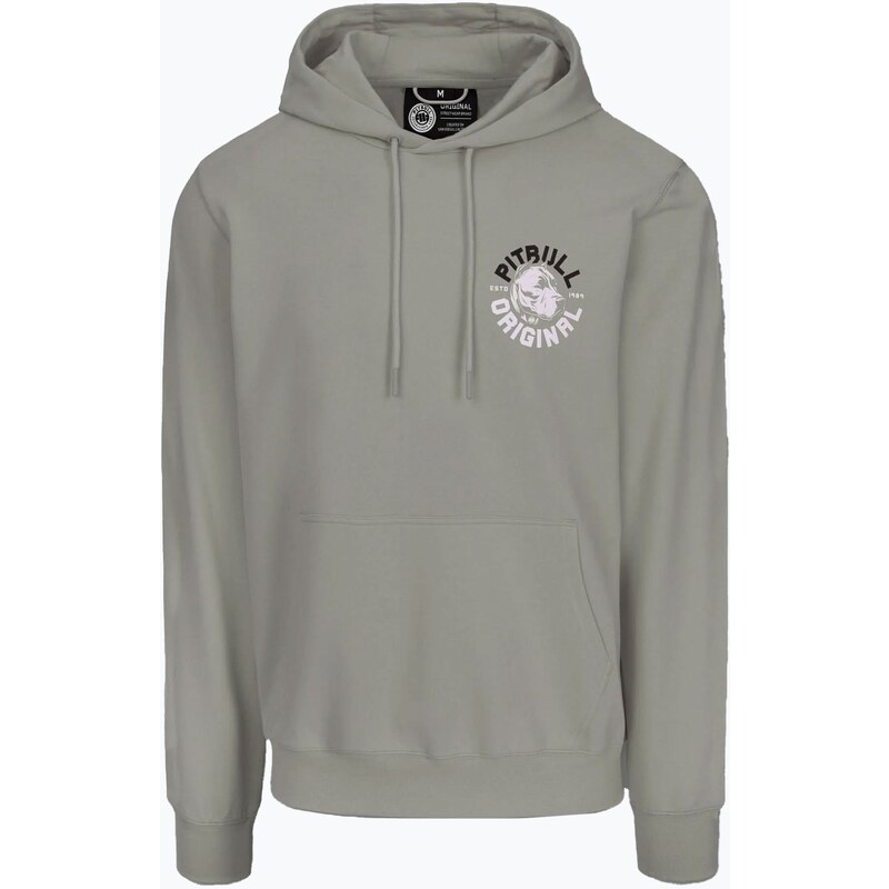 Pánská mikina Pitbull Dog Sd Hooded Sweatshirt dusty salvia