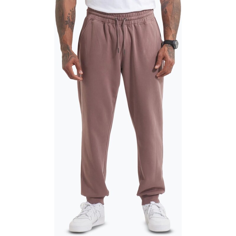 Pánské tepláky Pitbull Lancaster 2 washed burgundy