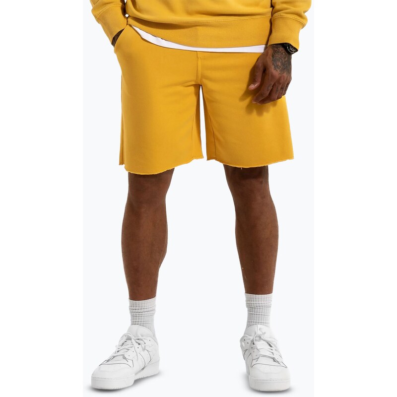 Pánské šortky Pitbull Lancaster 2 washed yellow