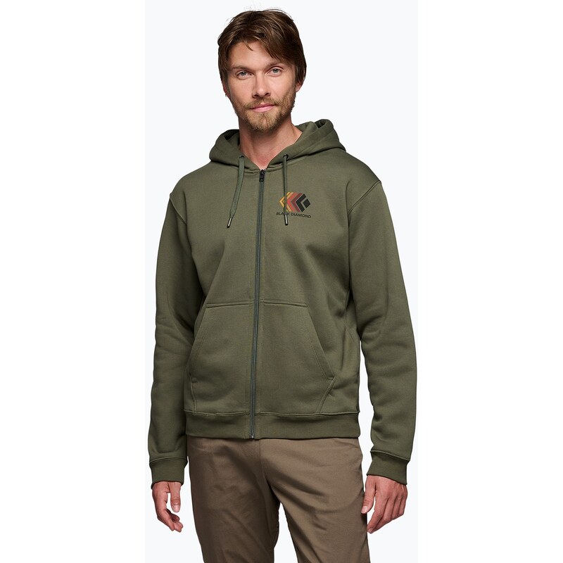 Pánská mikina Black Diamond Faded Full Zip Hoody tundra