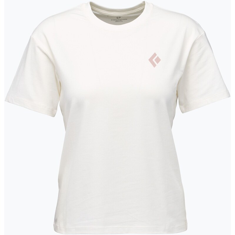 Dámské tričko Black Diamond Heritage Badge SS Tee off whote