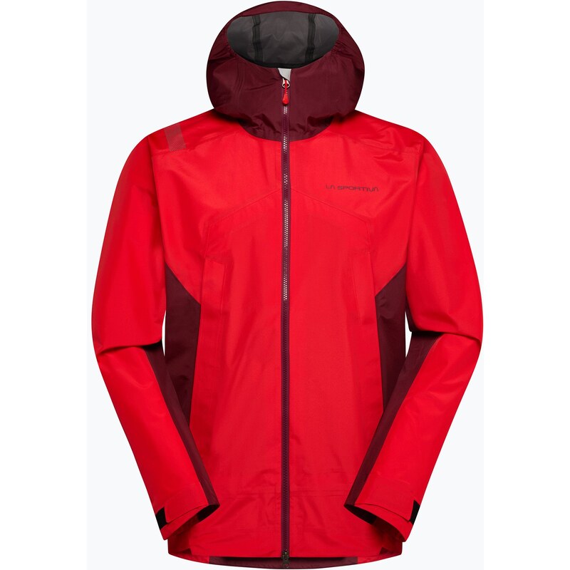 Pánská nepromokavá bunda La Sportiva Discover Shell mountain red