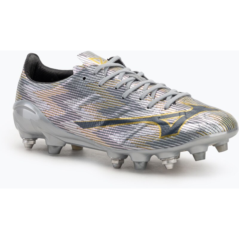 Pánské kopačky Mizuno α II Japan Mix galaxy silver/8605 c/gold