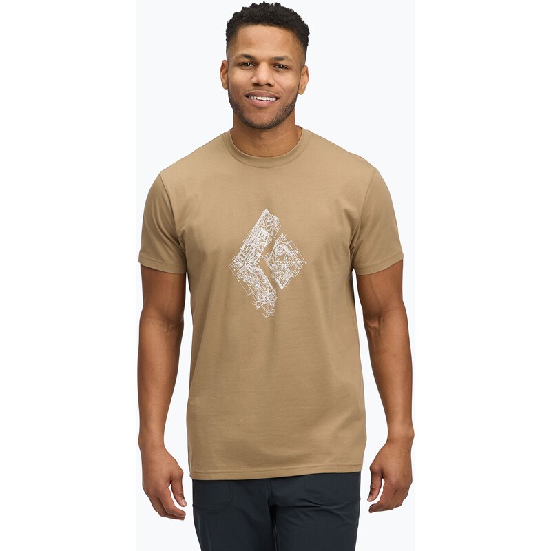 Pánské tričko Black Diamond Equipmnt For Alpinist SS Tee houba
