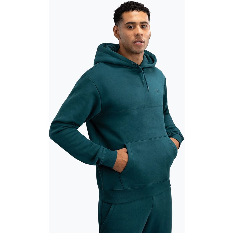 Pánská mikina Venum Silent Power Hoodie paon green