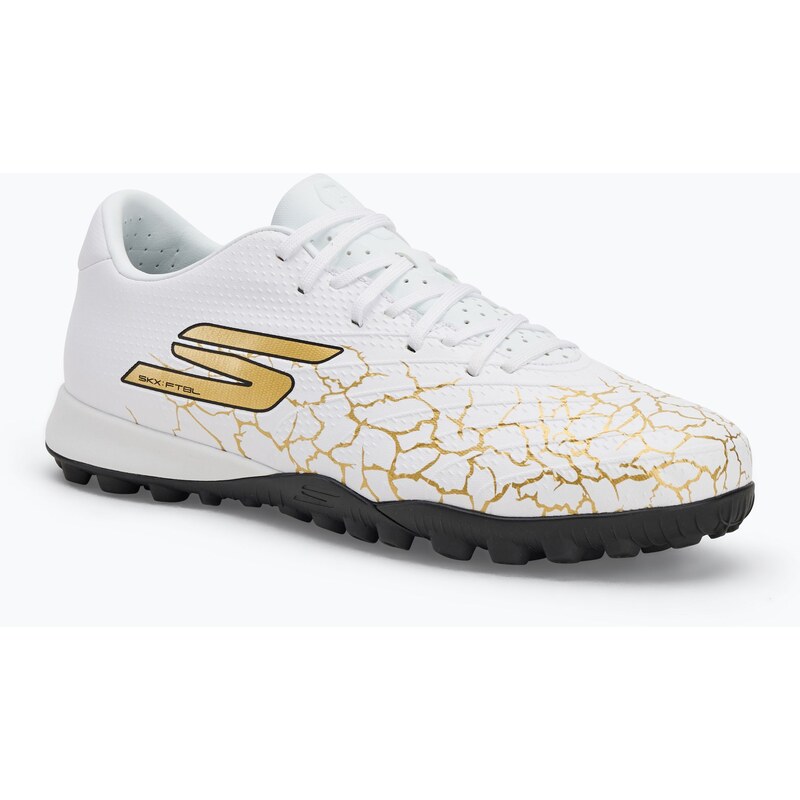 Pánské kopačky SKECHERS Skx_1.5 Academy TF white/gold