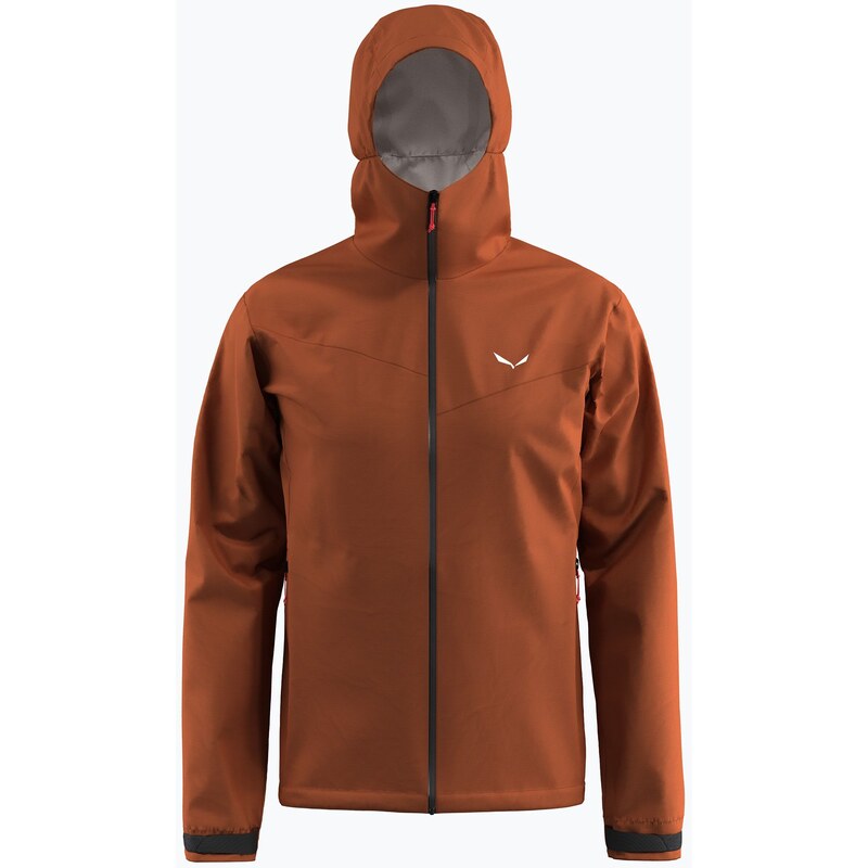 Dámská bunda do deště Salewa Puez Aqua 4 PTX 2.5L bombay brown