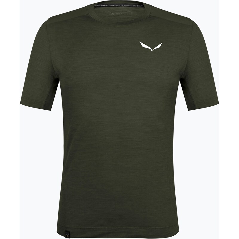 Pánské tričko Salewa Agner dark olive