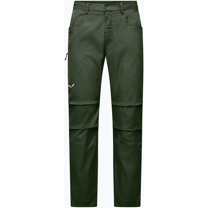 Trekové kalhoty Salewa Agner Hemp Ripstop dark olive