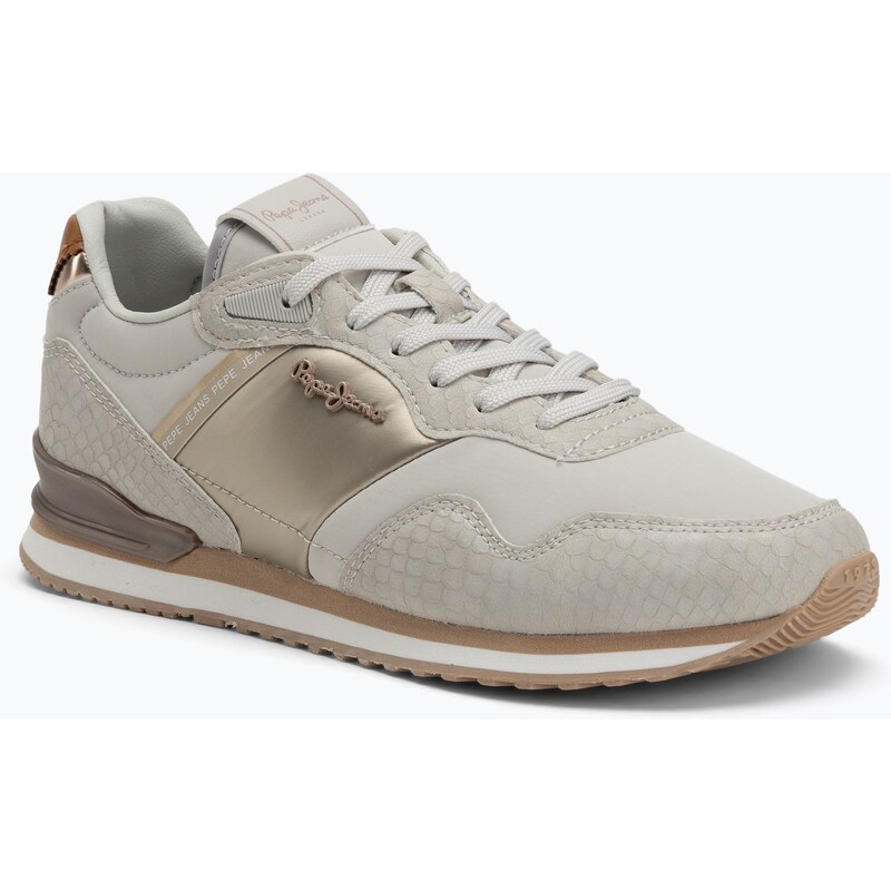 Dámské boty Pepe Jeans London Mix whitewash/white