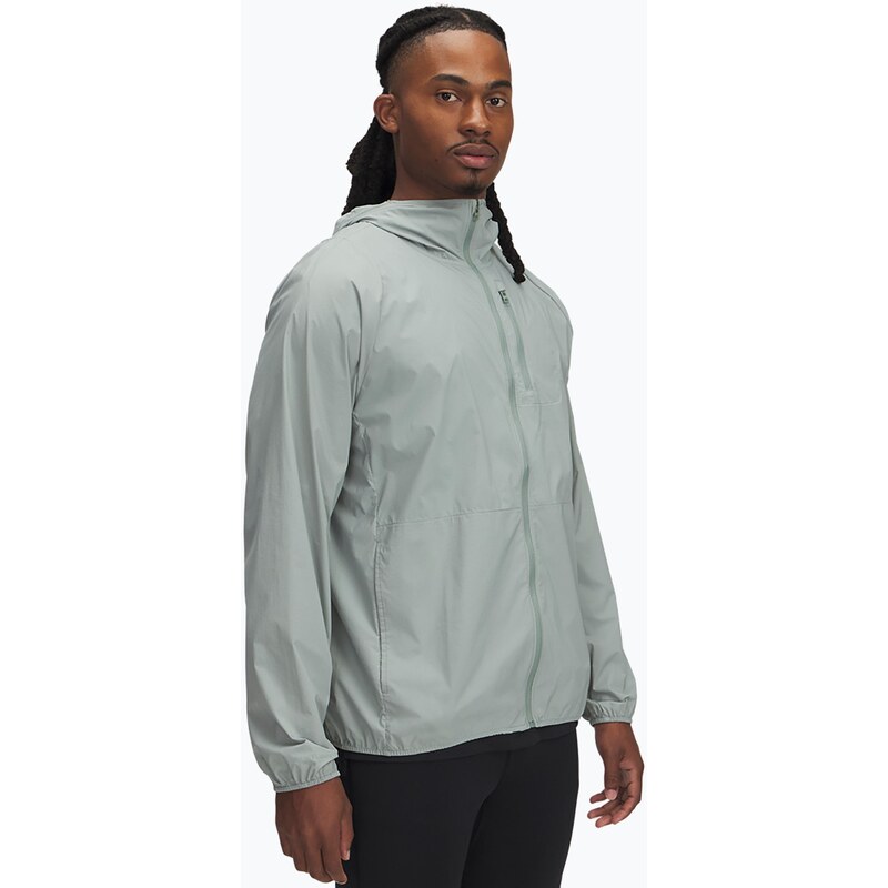 Pánská běžecká bunda Under Armour Launch Lightweight silica