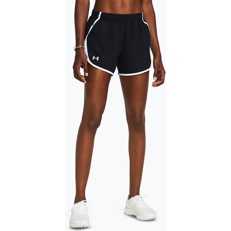 Dámské běžecké šortky Under Armour Fly By 3 black / white /
