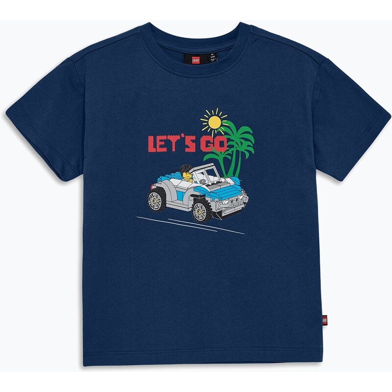 Dětské tričko LEGO Lwtaffy 314 dark blue
