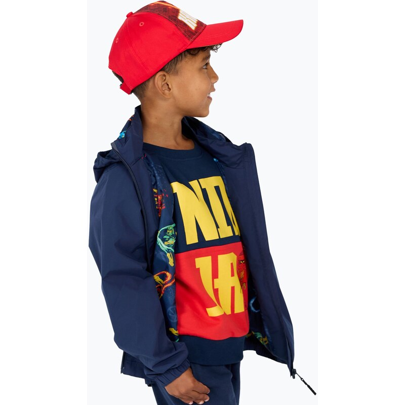Dětská bunda LEGO Lwjaz 202 dark navy