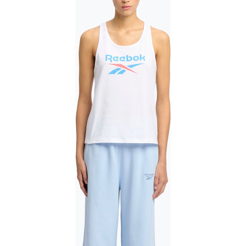 Dámské tričko Reebok Identity Big Logo Tank white/coral/blue