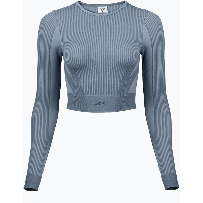 Dámské fitness tričko longsleeve Reebok RBK Lab Seamless Crop