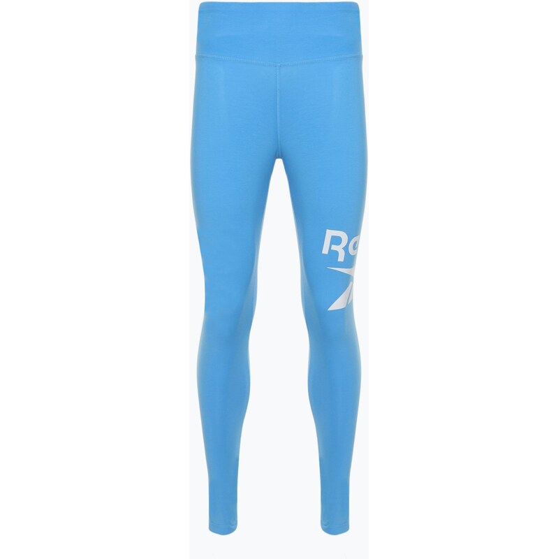 Dámské legíny Reebok Identity Big Logo Cotton recovery blue